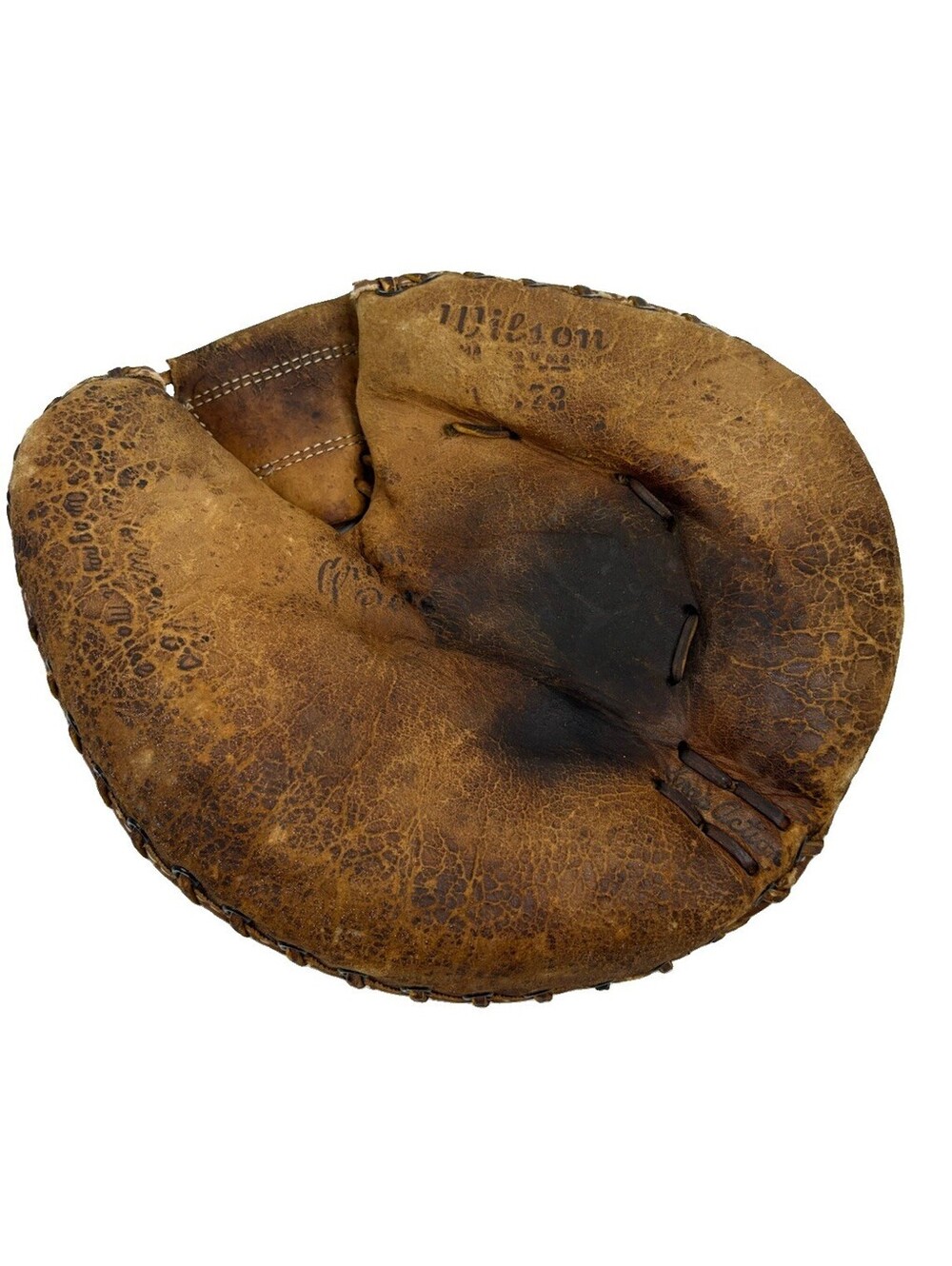 Vtg Wilson A2573 Gus Triandos Catcher's Mitt Glove Right Hand Throw